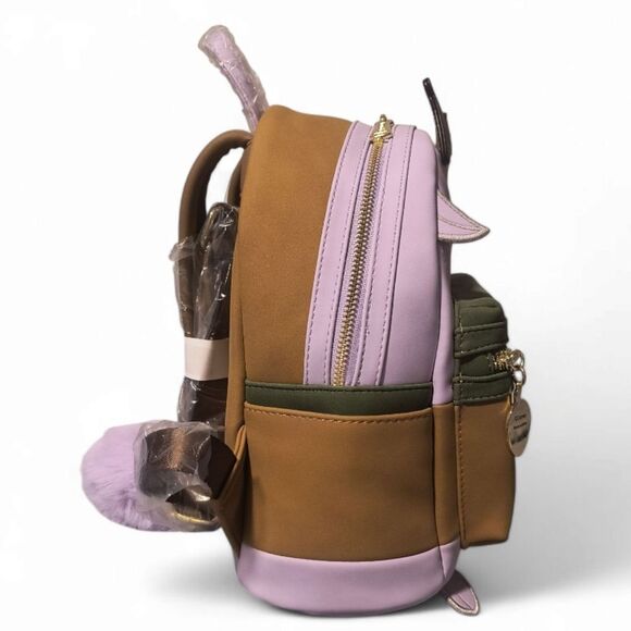 Loungefly Disney Emperor's New Groove Yzma the Cat Scout Uniform Mini Backpack - Picture 2 of 8